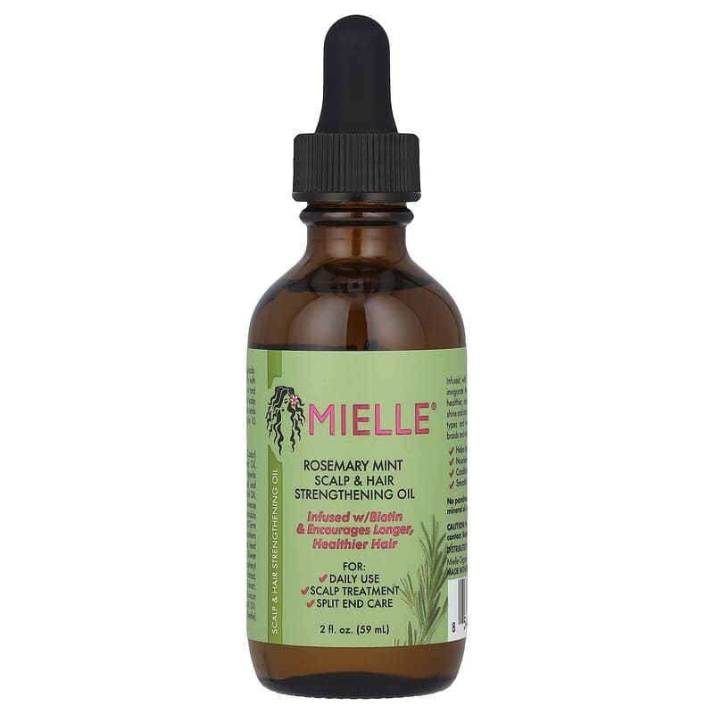 mielle, aceite para fortalecer el cuero cabelludo y el cabello