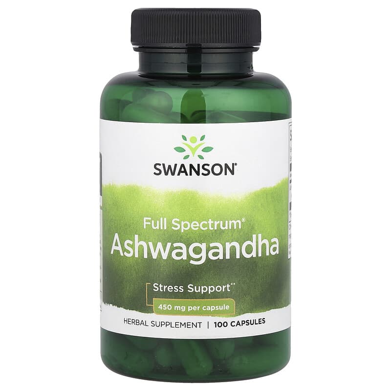 swanson, ashwagandha, 450 mg
